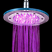 Contemporâneos Chrome 7 Cores Head Mudar LED Faucet do chuveiro de 8 polegadas