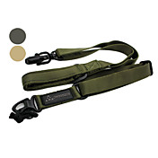 utendørs 1x MP5 harpun linje / pistol tauslynge - svart (khaki, mørk grønn)