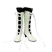 Cosplay Shoes Inspired by Pandora Hearts Alice White Lace-up