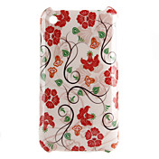 Flowers Pattern Hard Case for iPhone 3G and 3GS (Multi-Color)