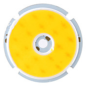 diy 9w 720-810lm 2800-3200K warm wit licht cob LED Emitter met gat (27-30v)