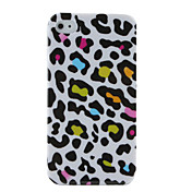 Custodia rigida leopardata per iPhone 4 e 4S - Multicolore