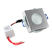3W 135LM 585-620K Yellow Light Cubic Hollow LED Ceiling Bulb (85-265V)