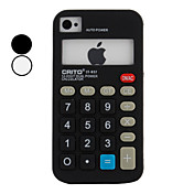 calcolatrice silicone caso modello per iPhone 4 e (colori assortiti) 4s