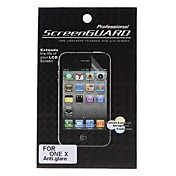 Anti-Glare LCD Screen Protector for HTC ONE X (Transparent)