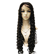 Lace Front 100% peluca de cabello Remy Brasil onda larga Profundo