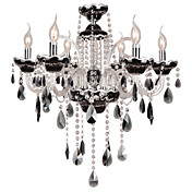 Moddern Crystal Chandelier with 6 Lights