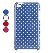 Prikker mønster Hard cover til iPod Touch 4 (gennemsigtig)