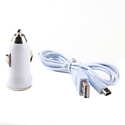 caricatore per auto cavo di ricarica USB per nintendo dsi, DSiXL e 3ds (bianco)