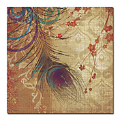 Illustration Stretched Canvas Prints Botanical Floral 24" x 24"