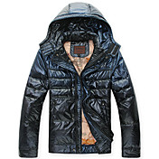 Inverno outerwear masculino quente