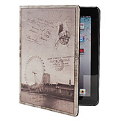 Retro Style PU Leather Case with Stand for the New iPad and iPad 2