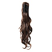 garra clipe castanho encaracolado longo cabelo ponytails peças-3 cores disponíveis