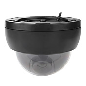 Indoor 600TVL Color IR Dome Camera with Black Case