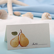 Place Card - Golden Pears (Set of 12)