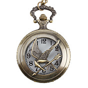 unisex vogel legering analoge quartz zakhorloge (brons)