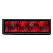 100mW Red LED Mini Cartão conhecido Board / LED com bateria modos multi Alimentado