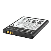 batterie de téléphone portable de remplacement pour samsung galaxy s2 i9100 (3,7 v, 1800 mah)