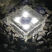 Solar Brick Ice Cube Path Light Crystal Garden Lamp