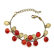 Gorgeous Alloy With Beading Women's Bracelet