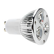 Dimmable GU10 3W 270-300LM 2800-3300K Warm White Light LED Spot Bulb (220V)