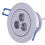 3W LED weiß Deckenleuchte mit 3 LEDs Treiber im Lieferumfang