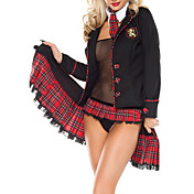 Fashion Sexy Womens Pure Studerende Halloween kostume