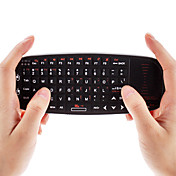 Mini Wireless QWERTY Keyborad with Mouse Touchpad (Built-in Laser Pointer)