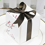 Cherry Blossom Print Favor Box (Set of 12)