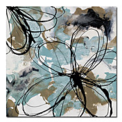 בד מתוח מדפיס 24 "x 24" המופשט