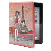 iPad 2,3 Hoesje Met Standaard En Eiffeltorendesign
