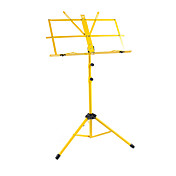 NG - (MS-YL) Yellow Folding Portable Music Stand with Bag