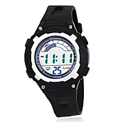 cronografo di donne e resistenti all'acqua silice banda digitale orologi automatici occasionali