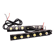 3M Vara LED Daytime Running luz (IP65, 3W, Lumen (LM) 280, temperatura de cor 8000-10000K, 12V, com 6 LEDs, luz branca)