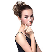capelli marroni avvolgere capelli pezzi