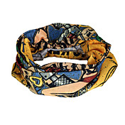 Fashion Design Radfahren Schal (Yellow)