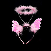 Pink Angel Halo Halloween copricapo (1 pezzo)