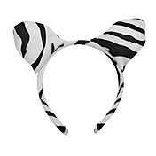 Zebra Ears Halloween Headband (1 piece)