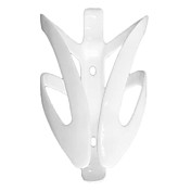 Cykling 3K Weave Carbon Fiber Bottle Cage (Hvid)
