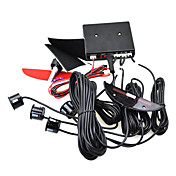 Parking Sensor System With Four Radars and Control Box with Display