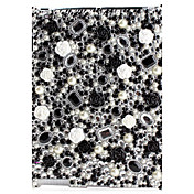Diamond e flor Caso superfície dura para o iPad 2 eo iPad Novo (cores sortidas)