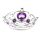 Purple Diamond Princess Crown Halloween Headpiece(1 piece)