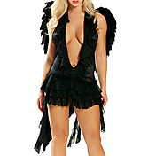 Sexy Demon ángel vestido de traje de Halloween (2 Piezas)