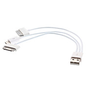 Sincronizar cabo de carregamento Adaptador com Micro USB para iPad Samsung Galaxy Tab P1000