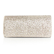 seda elegante com brilhantes lantejoulas bolsa da noite / garras (mais cores)
