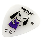 NNPICK - (CZS-11) Plastic Composite Forma estándar Picks/6-pack Guitarra (Dog-Design)