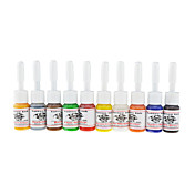 10 Color Tatoo Ink Set