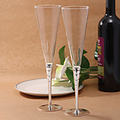 Trumpet Wedding Toasting Flutes