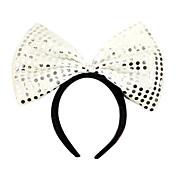 Colore Bianco Carino Big Bow Halloween Archetto (1 pezzo)