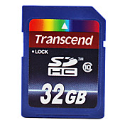 32GB Transcend Class 10 SDHC Flash Memory Card